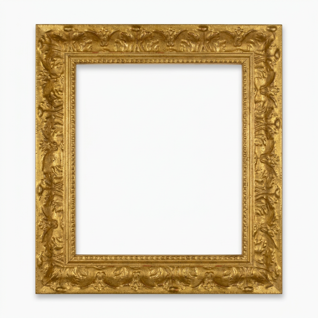 Cornice verticale con interno 50 × 60 cm, esterno 62 × 72 cm e profilo da 6 cm